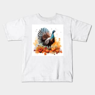 Thanks Giving Turkey Kids T-Shirt